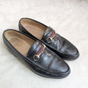 Gucci Horsebit Loafers Black Men 11.5 Leather